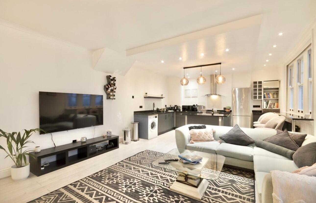 3 X Bedroom Riverside Flat With Hot Tub On Roof Terrace London Eksteriør billede